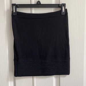 Silence + noise Black Bodycon Skirt | Sz XS